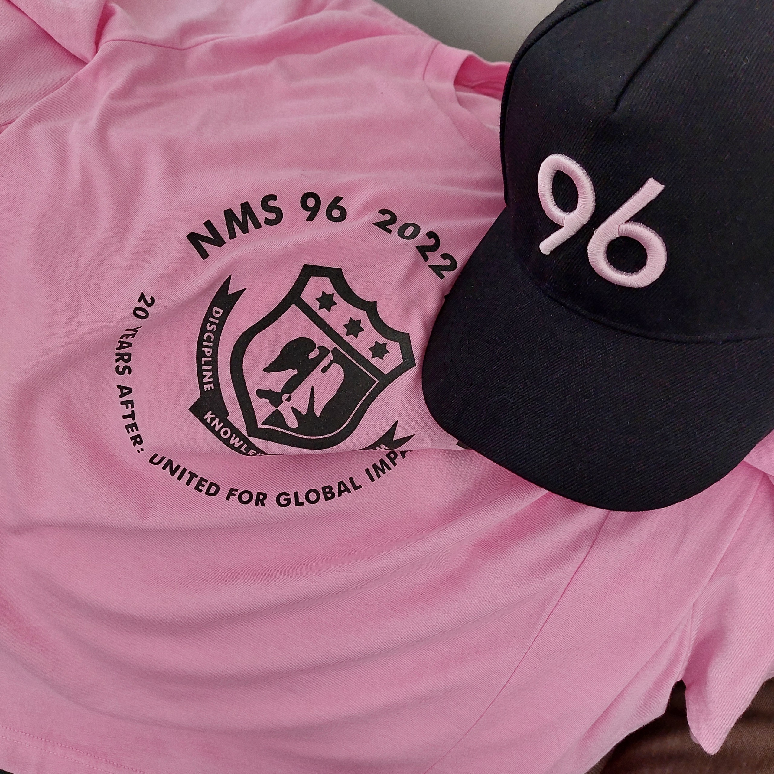 Completed NMS 96 reunion apparel project