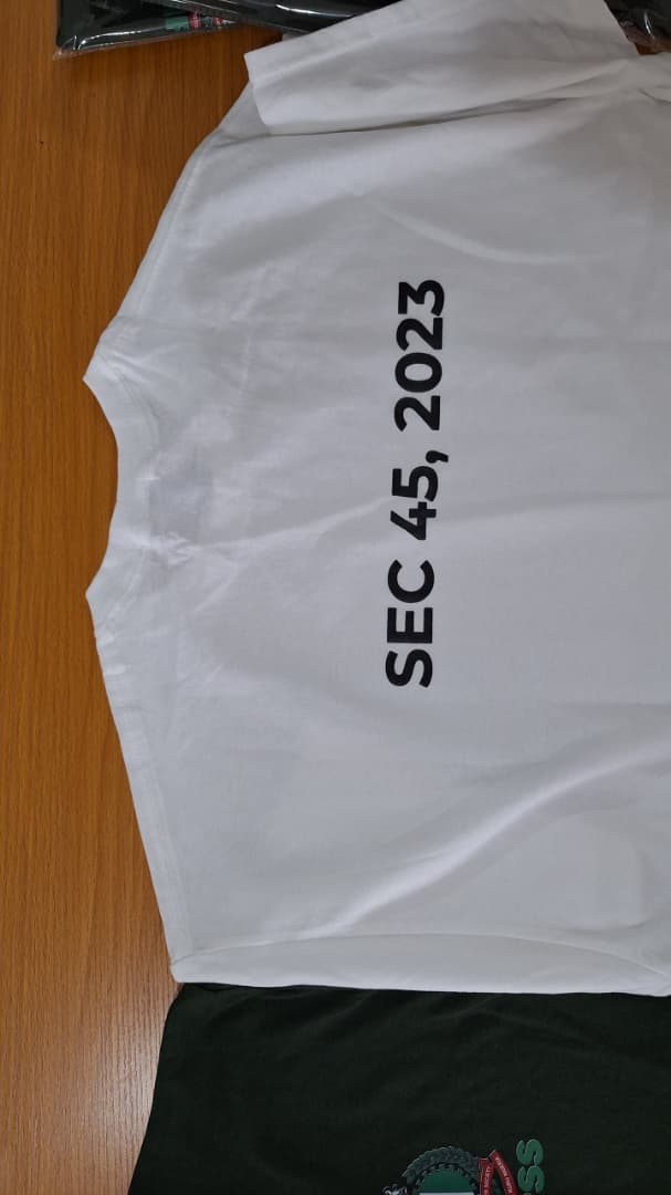 NIPSS SEC 45 custom T-shirts